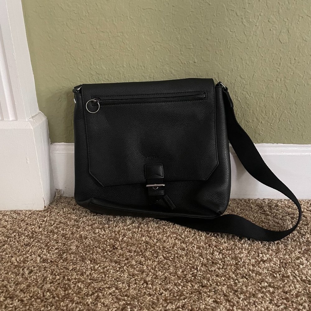 Black Leather Furla Bag